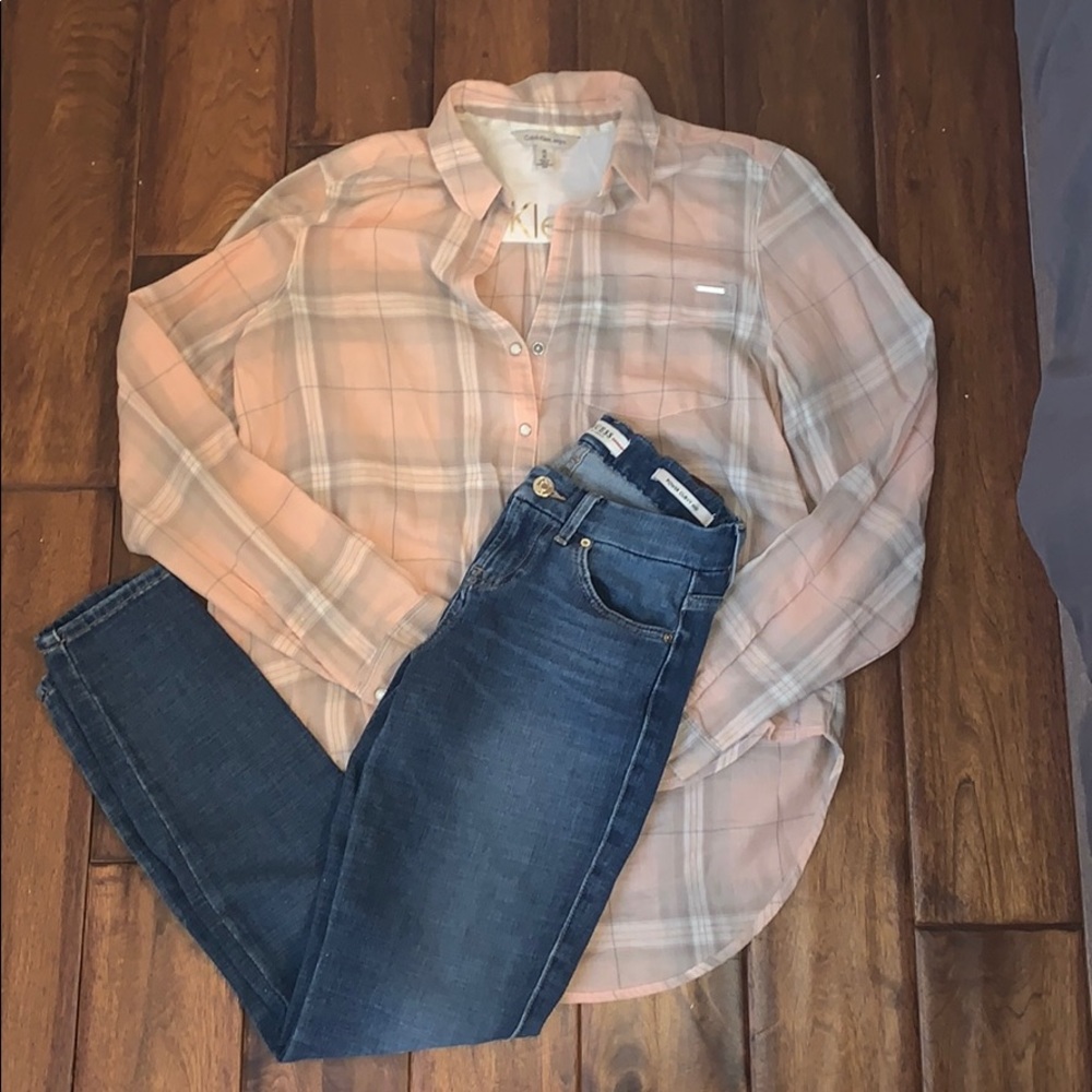 Calvin Klein button up